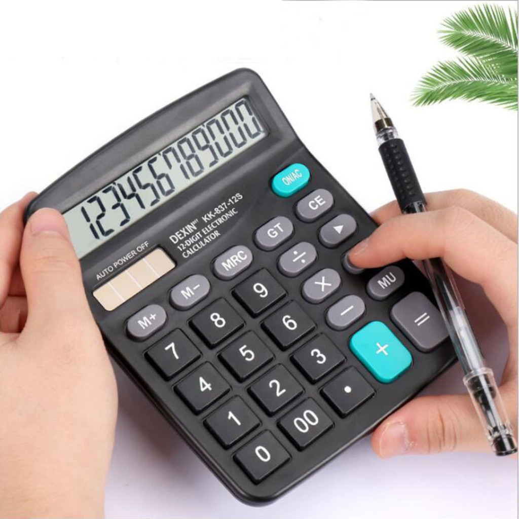

UQ Kalkulator 12 Digit Baterai / Energi Matahari Calculator Untuk / Kantor Sekolah STY7072