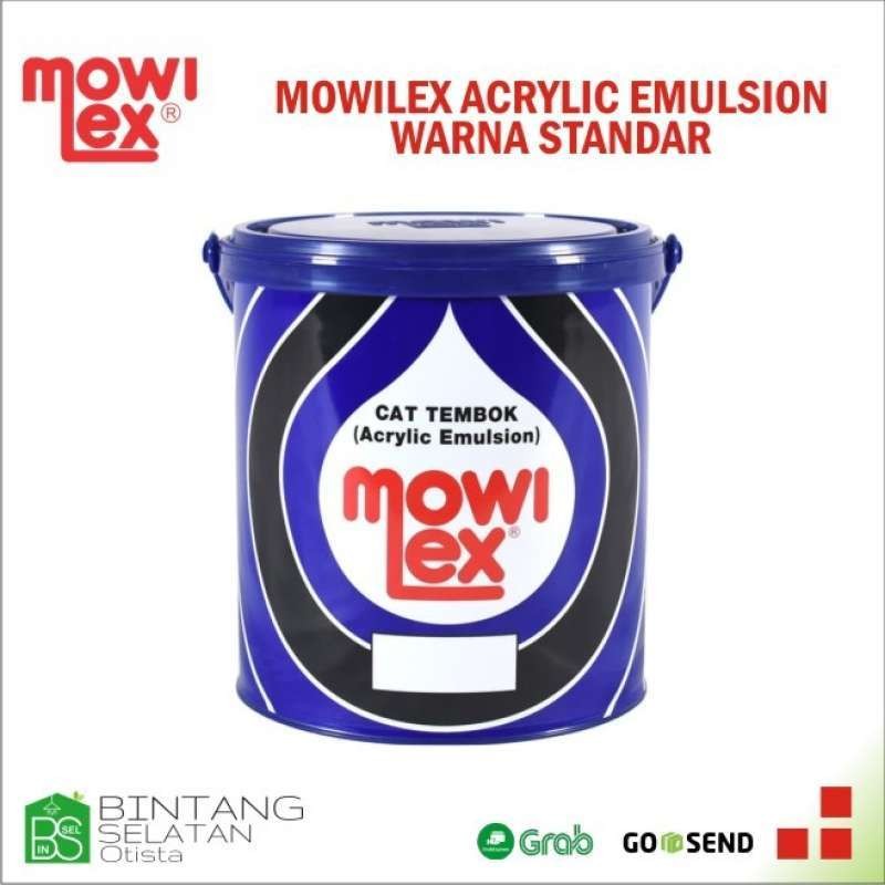 CAT TEMBOK MOWILEX /MOWILEX EMULSION ACRYLIC INTERIOR/ 2,5 LITER