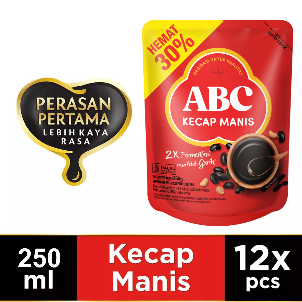 

ABC Kecap Manis 250 gr - Multipack 12 pcs