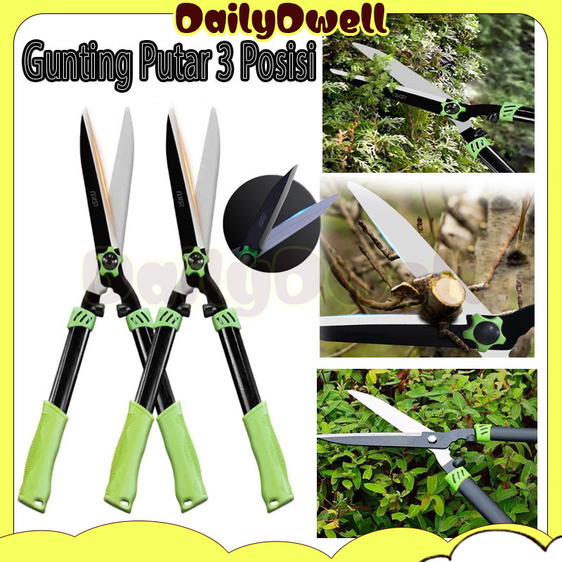 gunting rumput taman/gunting rumput besar - gunting pagar tanaman dahan bunga daun taman berkebun/gu
