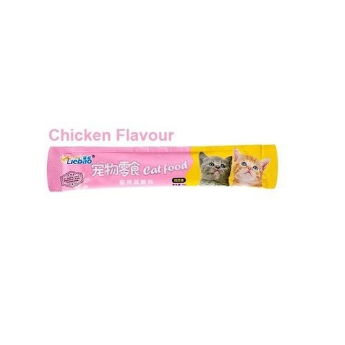 

Snack LIEBAO Creamy Treats 15 Gr Cemilan Kucing Liquid Strip 1 pcs MUR - chicken