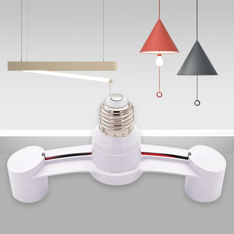 Fitting Bohlam Gantung Fitting Sambung 2 Cabang Fitting Lampu E27 Fitting Sambung 2 Cabang Fitting B