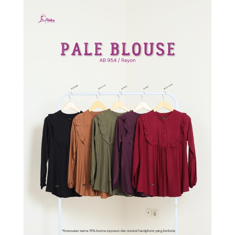 ABIKA PALE BLOUSE