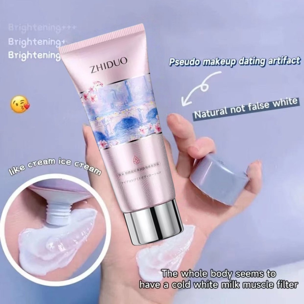 Ay00 100g Niacinamide pemutih badan, lotion memutihkan pelembab dan handbody pemutih kulit permanen