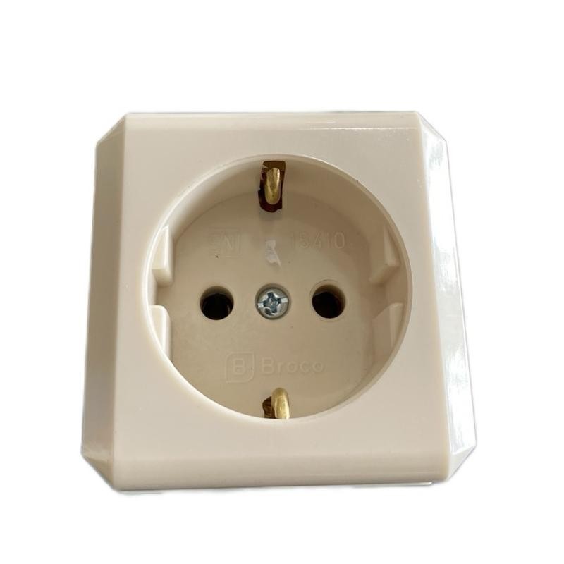 Broco Saklar & Stop Kontak Outbow OB – Saklar Tunggal, Ganda, Colokan Tempel Rumah Anti Panas & Awet