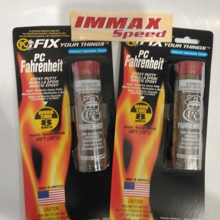 

original lem fahrenheit lem karbu porting tahan panas suhu tinggi fahrenhet fahrenhead epoxy putty