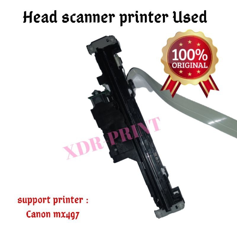 Head scanner dan fotocopy printer canon mx497 bekas like newCO