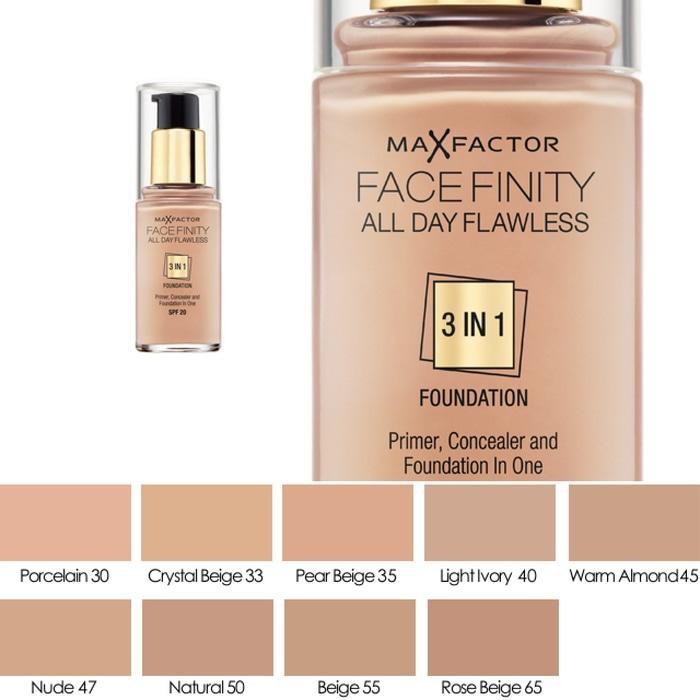 Max Factor Facefinity 3in1 Foundation All Day Flawless #75 Golden