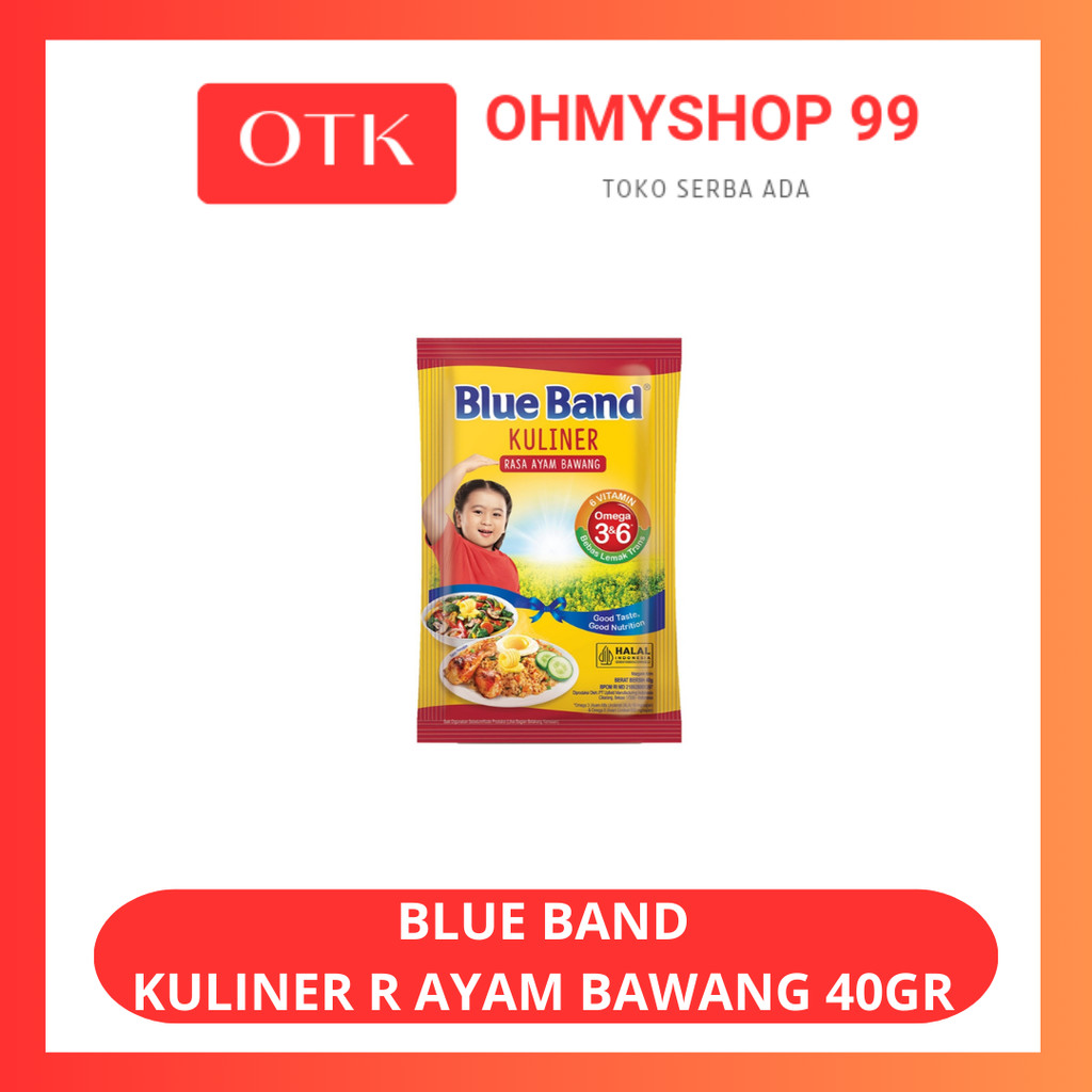 

Blue Band Kuliner Rasa Ayam Bawang 40gr