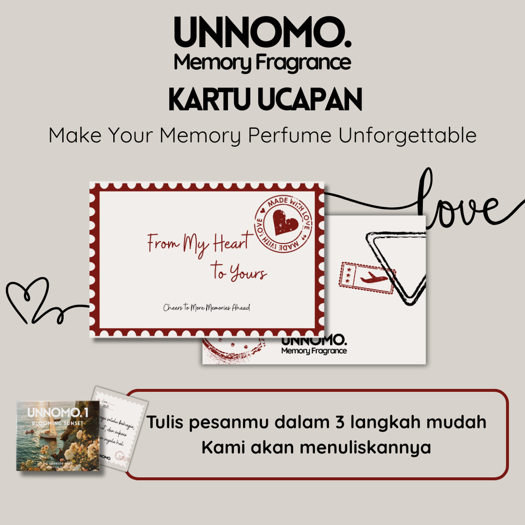 

Kartu Ucapan Spesial Bertulis Tangan - Didesain & Disesuaikan Khusus