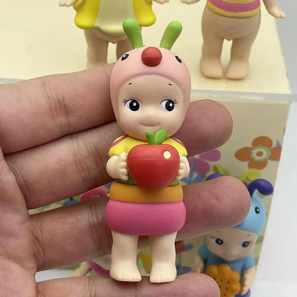 6PCS Sonny Angel Blind Box Mini Figure Bug'S World Limited Series Anime Figuren Leuke poppen voor ki