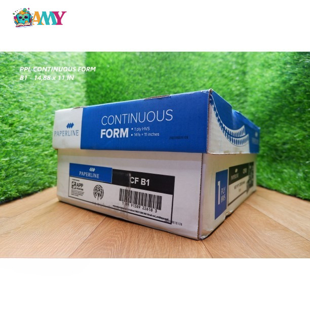 

PPL CONTINUOUS FORM B 1PLY W AMY STASIONARY