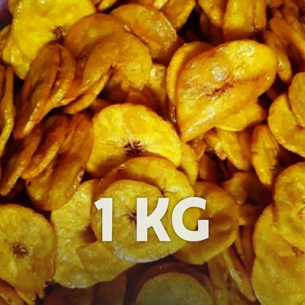 

[ 1KG/500GR/250GR ] Keripik Pisang Koin Manis / Banana Chips Premium / Keripik Pisang Gurih Crispy Cemilan Kripik Manis Food Pedas Makanan Kentang