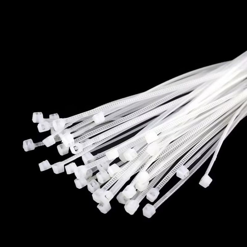 

KABEL TIES NYLON CABLE TIE PUTIH KECIL SEDANG BESAR / KABEL TIS / CABLE TIES / KLIP KABEL / ALAT PENGIKAT / KABEL PENGIKAT By Rumah Tas Fatimah