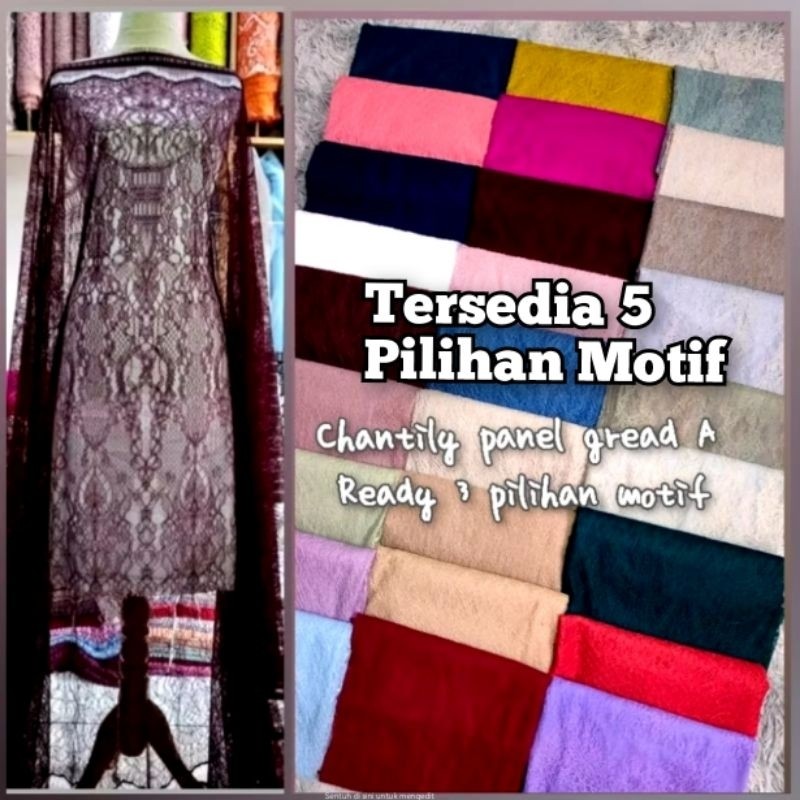 kain kebaya, kebaya bali kain kebaya brokat, chantily premium