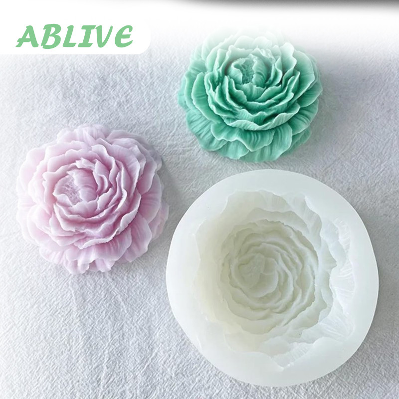 Cetakan Puding Motif Bunga Cetakan Pudding Bunga Cetakan Bunga Puding Silikon Cetakan Lilin Cetakan 