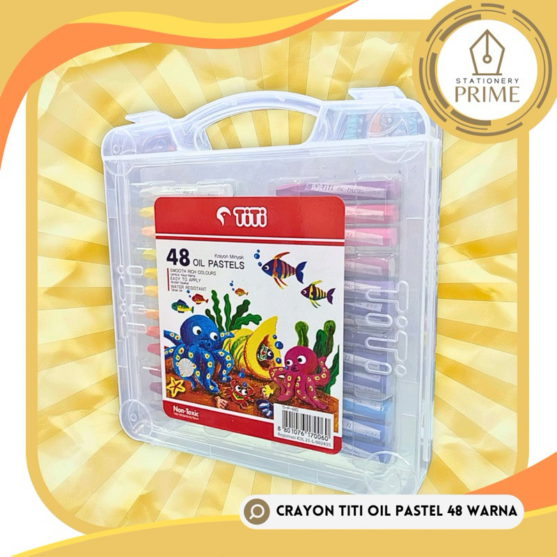 

Crayon TITI Oil Pastel 48 Warna