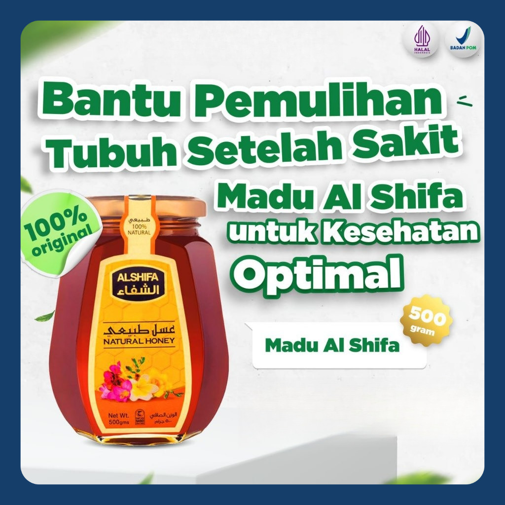 

ALSHIFA - Madu Al Shifa Natural Honey 500gr