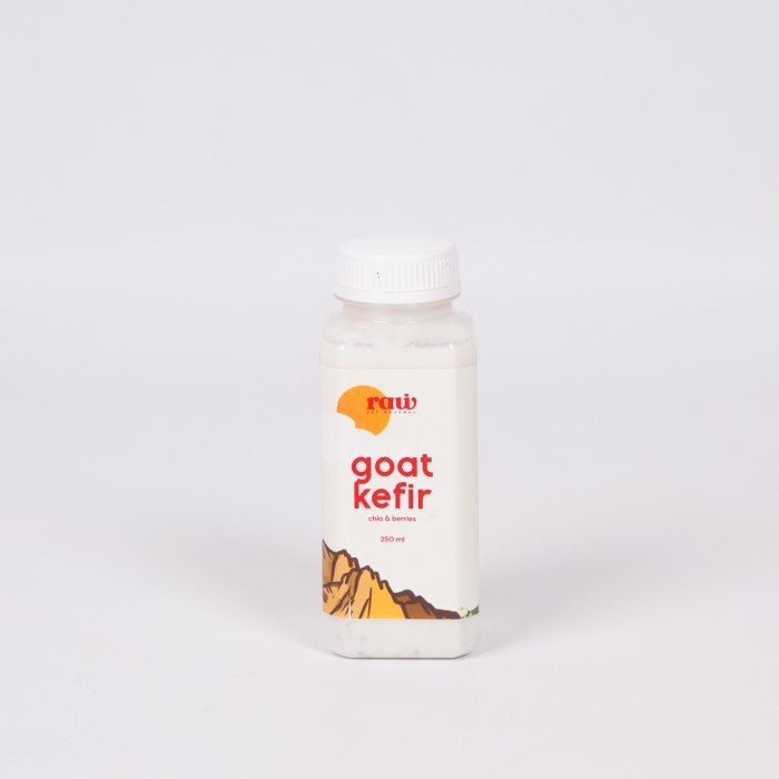 Raw Pet Gourmet RPG Kefir Goat Milk with Chia Seed - Susu Kambing Fermentasi untuk Anjing dan Kucing