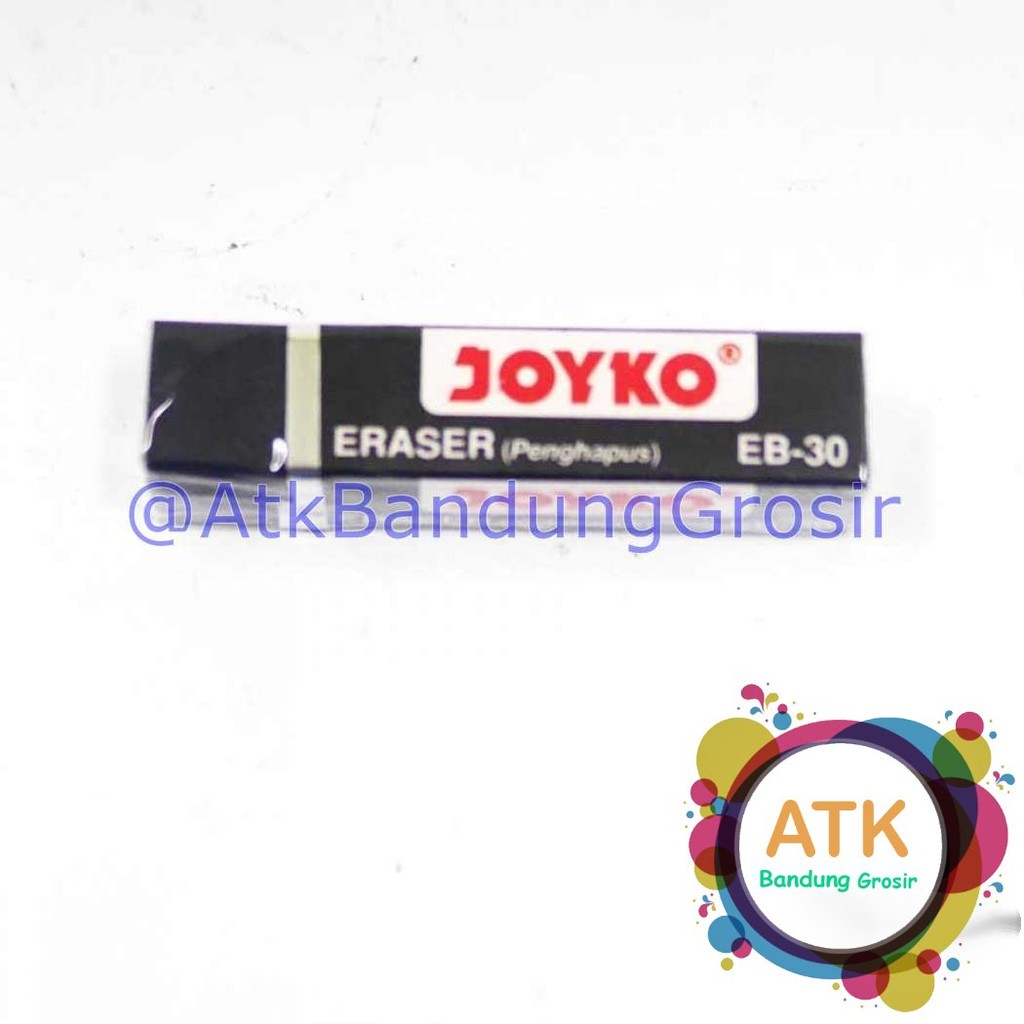 

Penghapus Pensil/ Eraser Joyko EB-30 Hitam Satuan