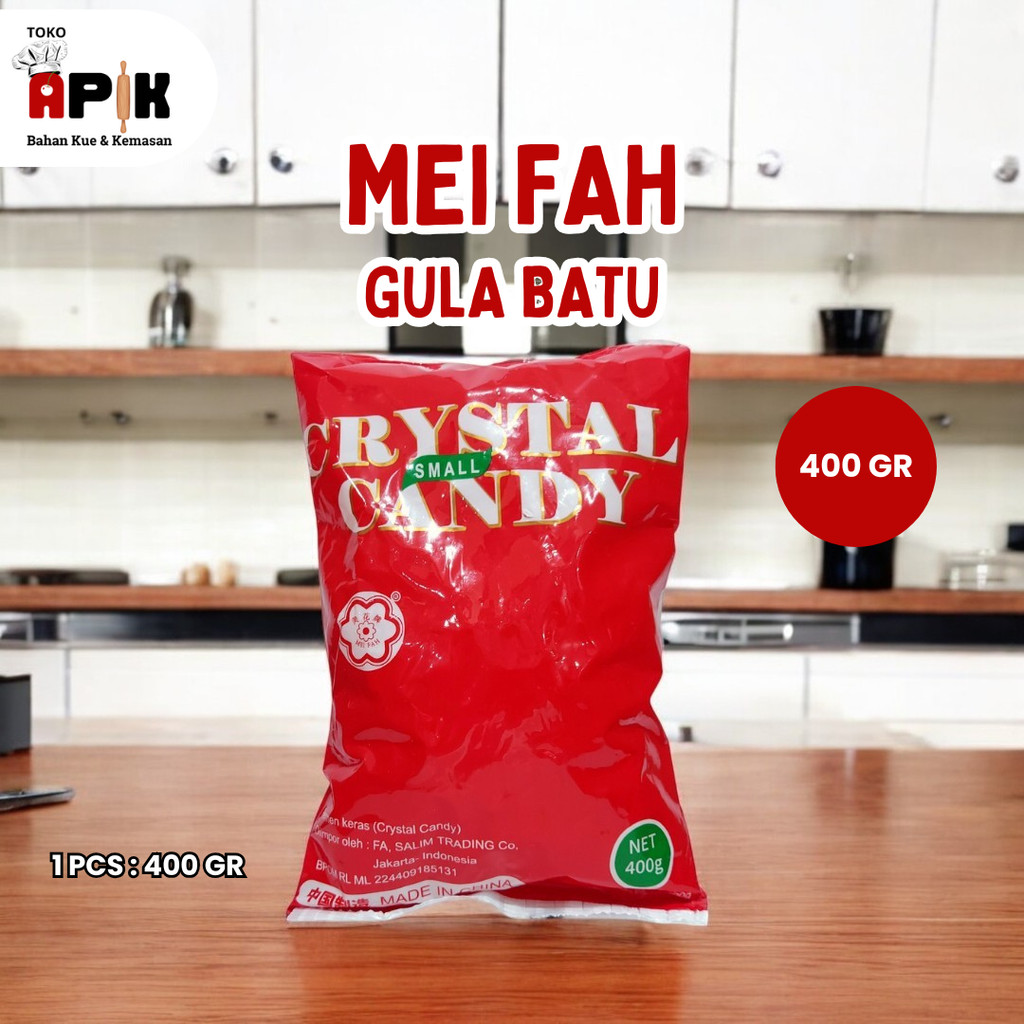 

Gula Batu Crystal Candy Small 400gr / Permen Keras / Sugar Rock