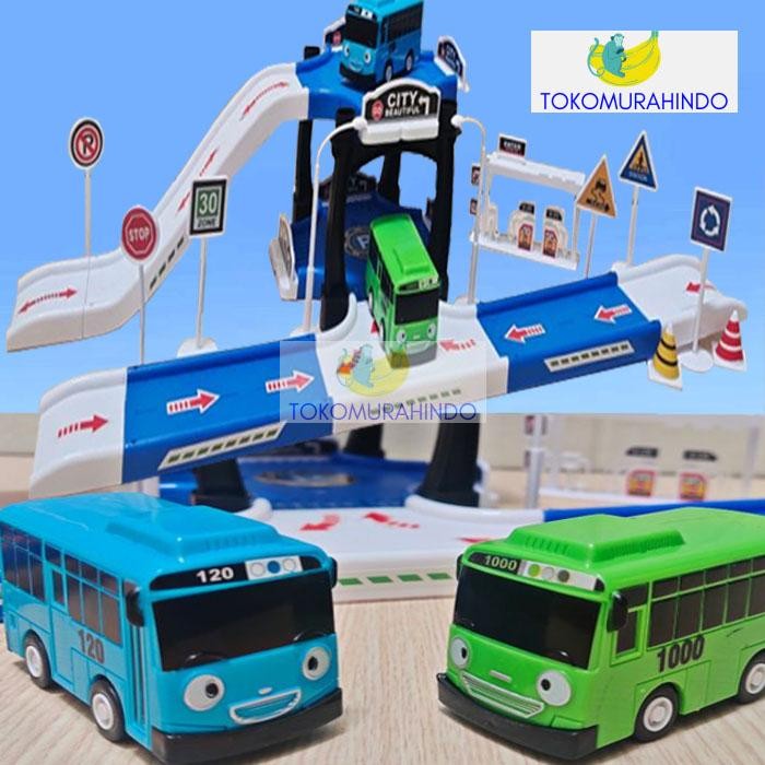 ONES MAINAN ANAK TRACK TAYO PARKING LOT TAYO AREA THE LITTLE BUS TAYO