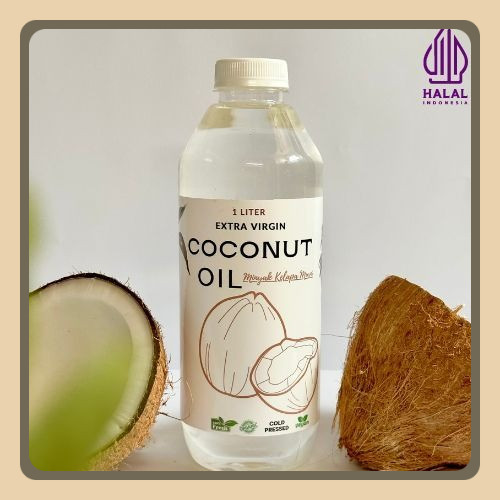

Extra Virgin Coconut Oil 1 Liter - VCO / Minyak Kelapa Murni 100% by DIVV Nature
