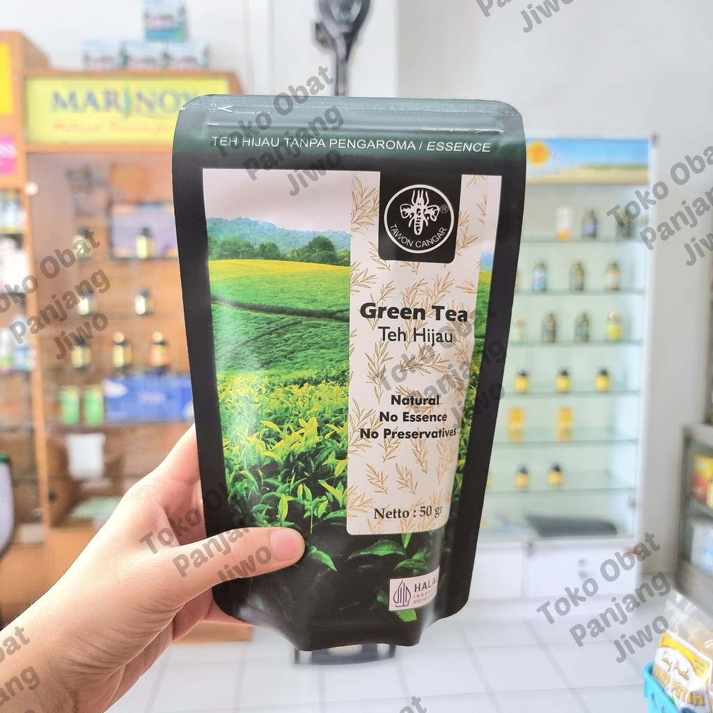 

Teh Hijau Tawon Cangar Premium 50gr Green Tea Tawon Cangar