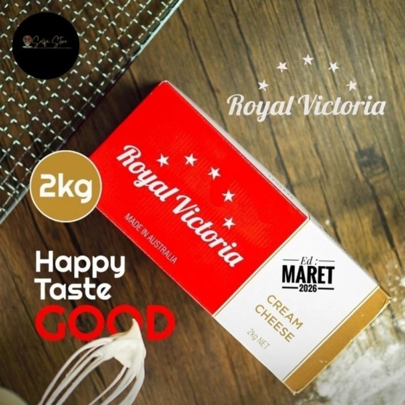 

Tatura Royal Victoria Cream Cheese 2kg 1kg Krim Keju Halal Made Australia