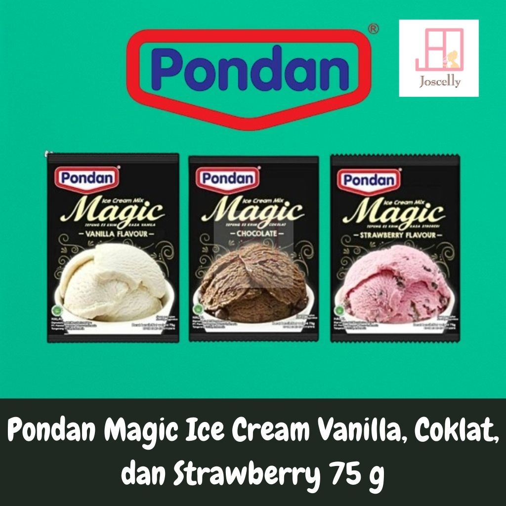 

JOSCELLY.ID PONDAN Magic Ice Cream Sachet