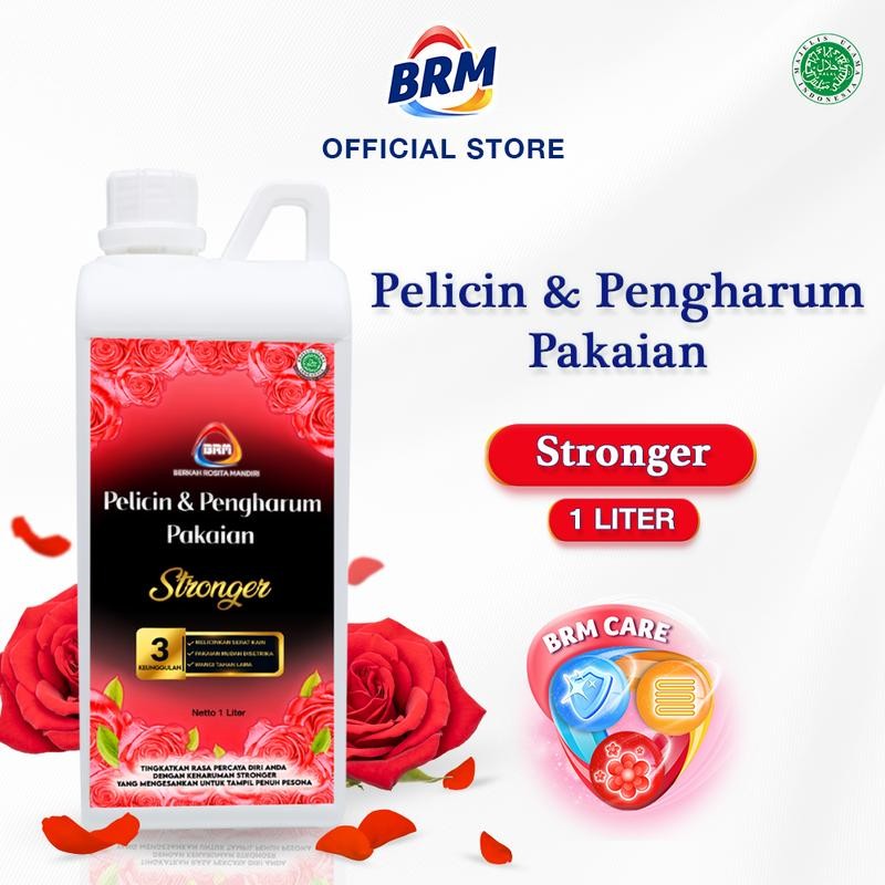 

BRM pelicin pengharum pakaian Stronger 1 liter anti bakteri wangi tahan lama