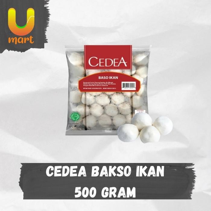 

Bakso Ikan Cedea 500 gram