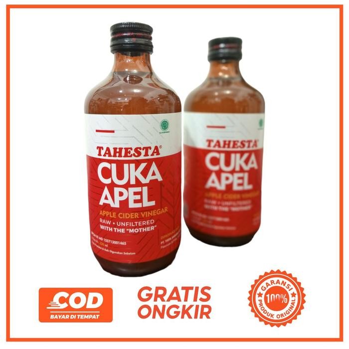 

Cuka Apel Tahesta 320 ml Original / Suplemen Mencegah Kulit Berjerawat - Tahesta
