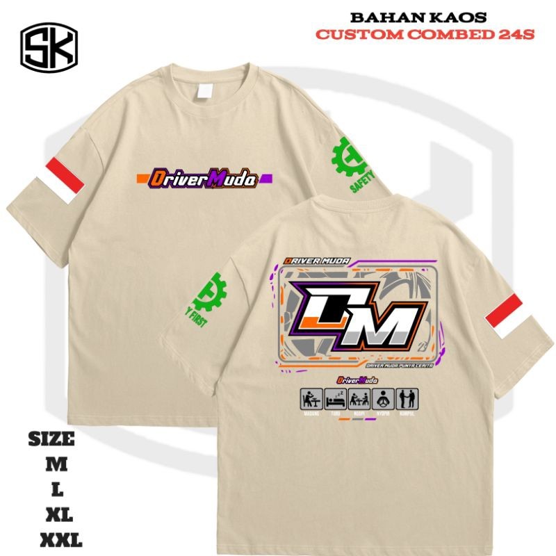 Kaos Driver Muda  Dm Vol 2 / Baju T-shrit Distro kaos Driver Muda