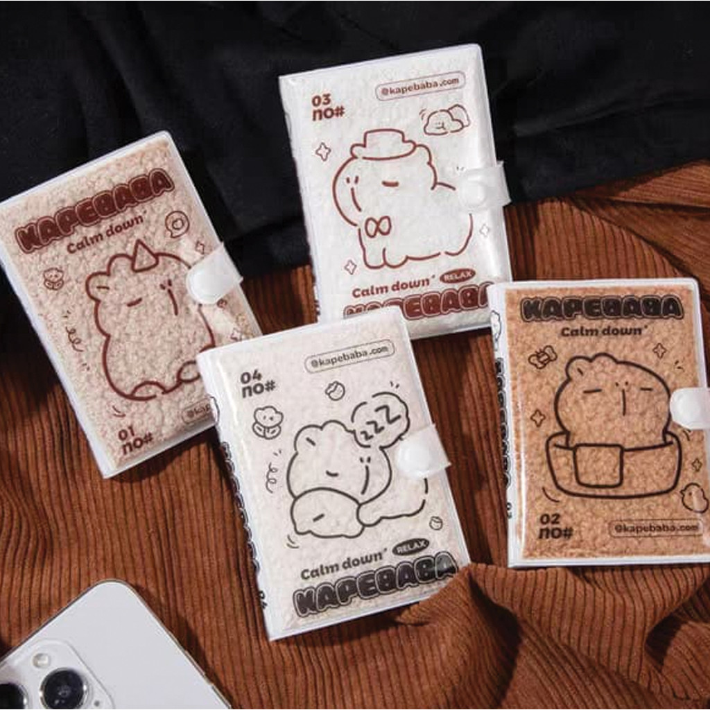 

Noteebook Diary Buku Catatan Kecil Kapebaba Calm Down Ukuran A6 - 9914