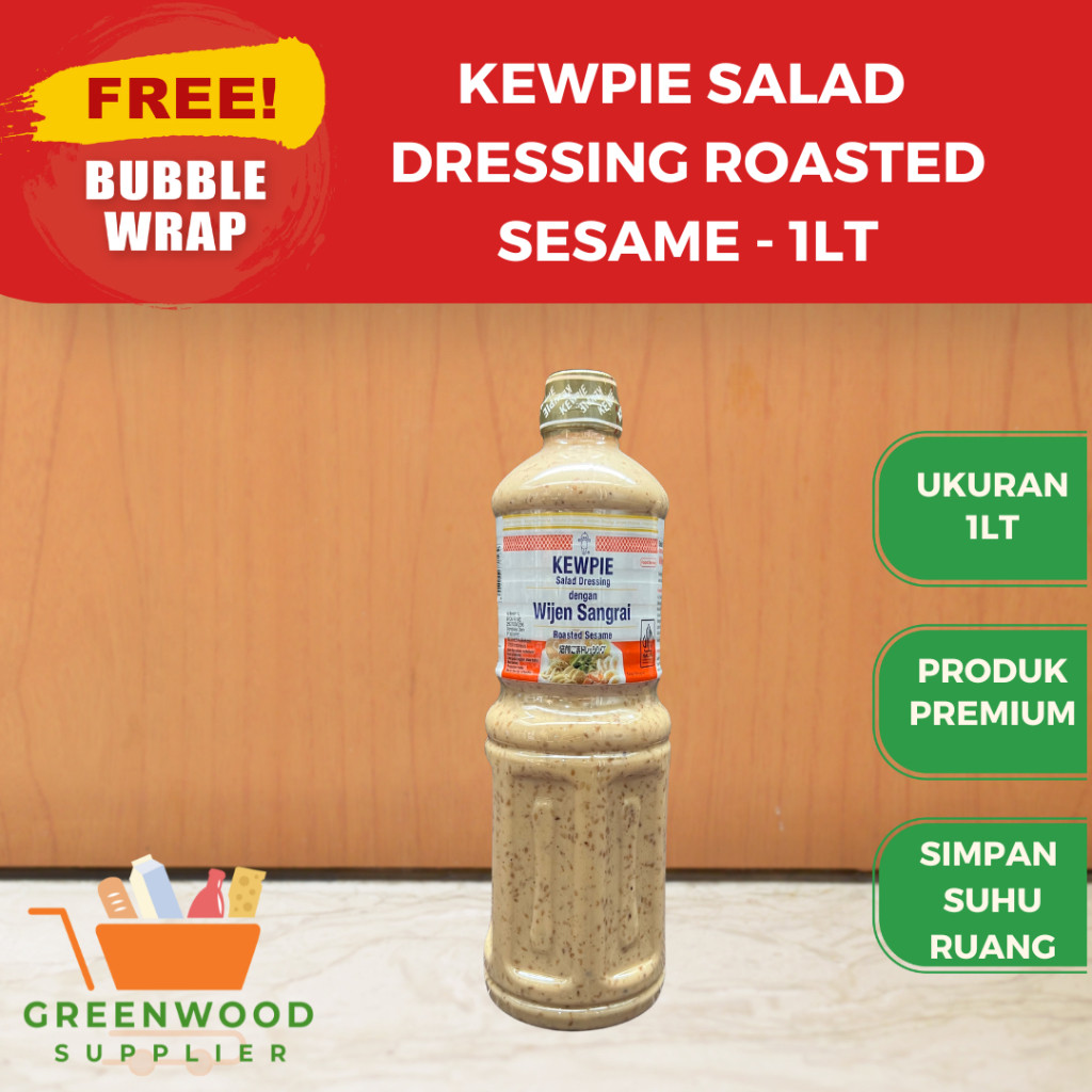 

Kewpie Salad Dressing Roasted Sesame 1 Liter Aroma Menarik