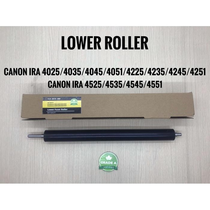 

LOWER ROLLER GRADE A CANON IRA 4025/4225/4051/4251/4525/4545/4551