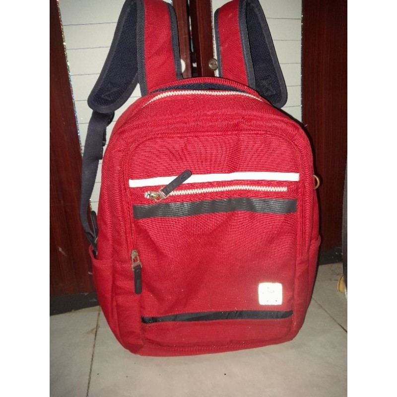 Ransel PROSPECS 40X33 branded original lengkap nomor seri tag putih preloved pl second monza bag