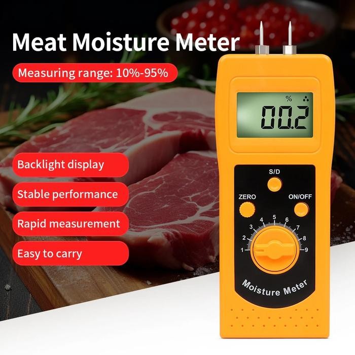 

Meat Moisture Meter DM300R Daging Sapi Ayam DM-300R Beef Ikan DM 300R