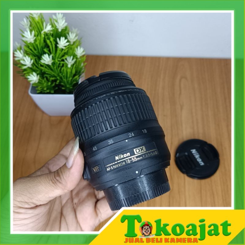 LENSA KIT NIKON AFS 18-55mm VR / lensa kit nikkor / lensa kit nikon termurah