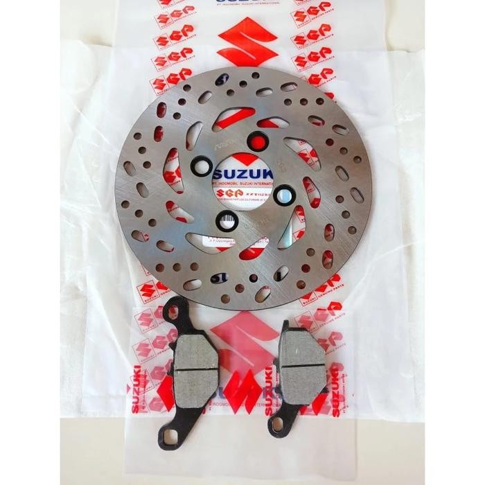 Piringan Cakram Depan Suzuki  nex karbu Nex 1 Nex 2 + kampas rem depan