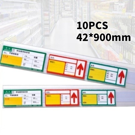 

900×42 mm Label Rak Klip Label Harga /Pemegang Label Harga/Pemegang Label Supermarket