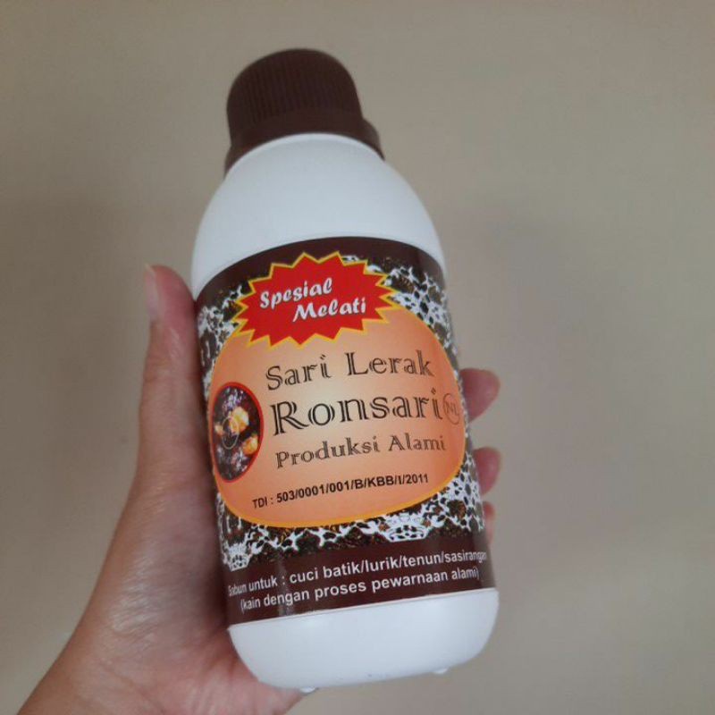 LERAK CAIR MURNI - Sabun LERAK Cuci Batik - Sari Lerak