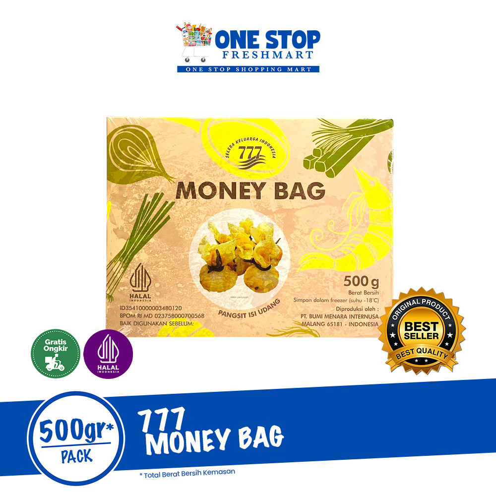 

777 MONEY BAG 500GR / 777 MONEY BAG 500GR