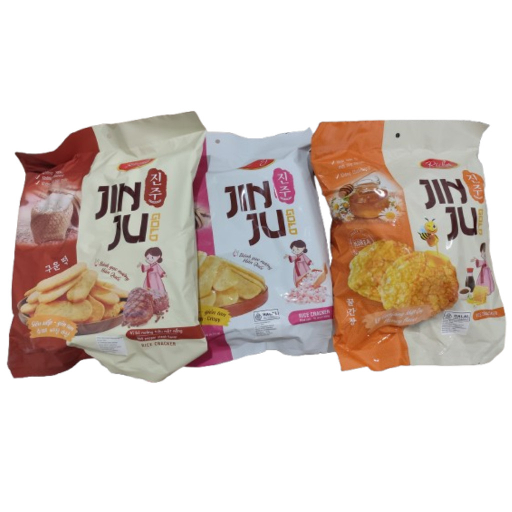 

Richy Jinju Rice Crackers Snack Import Vietnam
