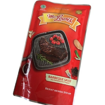 

mc lewis saus barbeque sauce bbq 310 gram