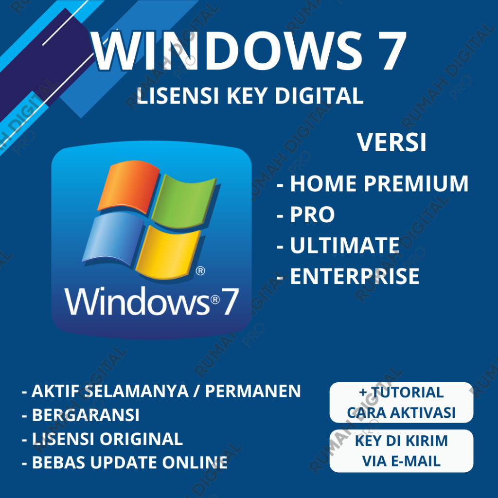WINDOWS 7 HOME PREMIUM PRO ULTIMATE ENTERPRISE