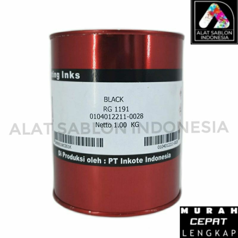 

TINTA RG 1191 BLACK ROYAL GUARD TINTA SABLON PVC 1KG