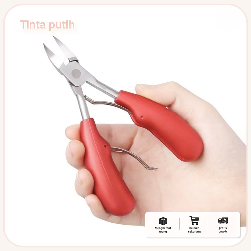 Set pemotong kuku untuk alur kuku, pemotong kuku kaki, pisau pedikur, tang paruh elang, tang berujun