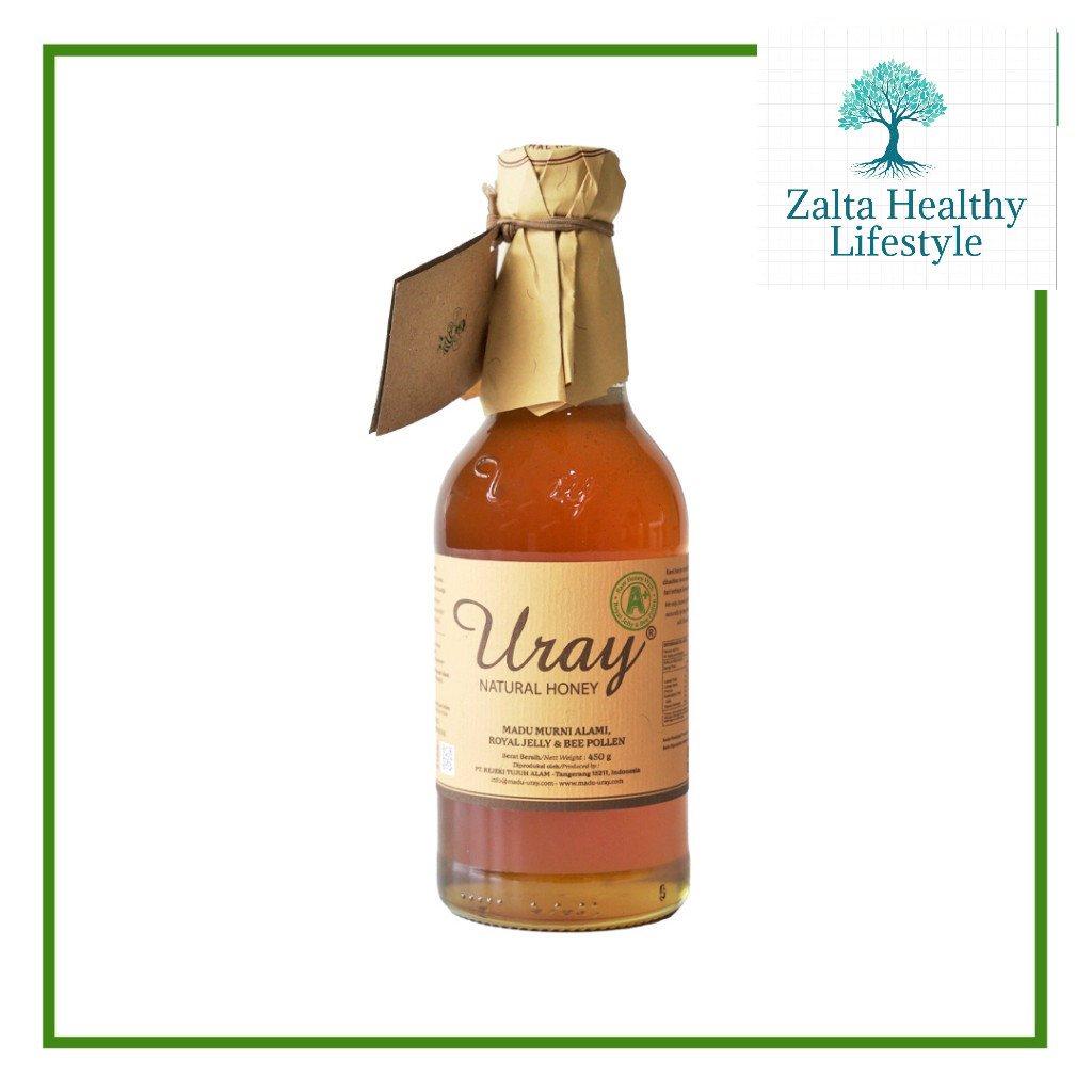 

Uray Forest Honey - 450g (100% Raw & Natural) (Madu Lebah Hutan / 100% Organik